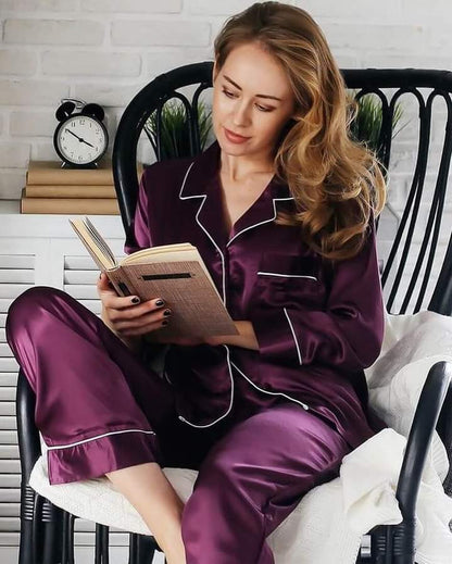 Comfy Silk Pj Suit